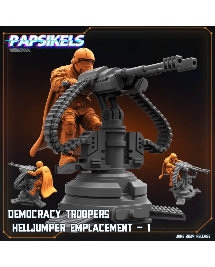 Democracy Troopers - Helljumper Emplazado - A - 1 Mini