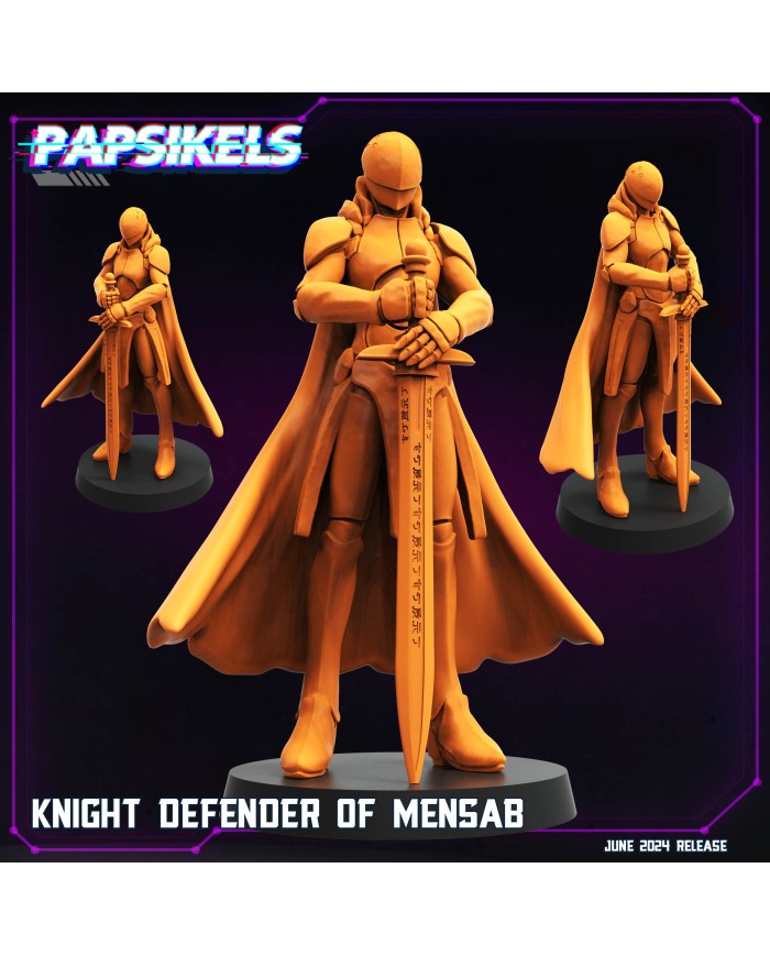 Knight Defender of Mensab - 1 Mini