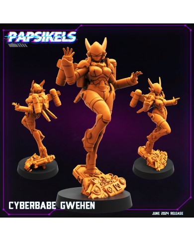 Cyberbabe Gwehen - 1 Mini