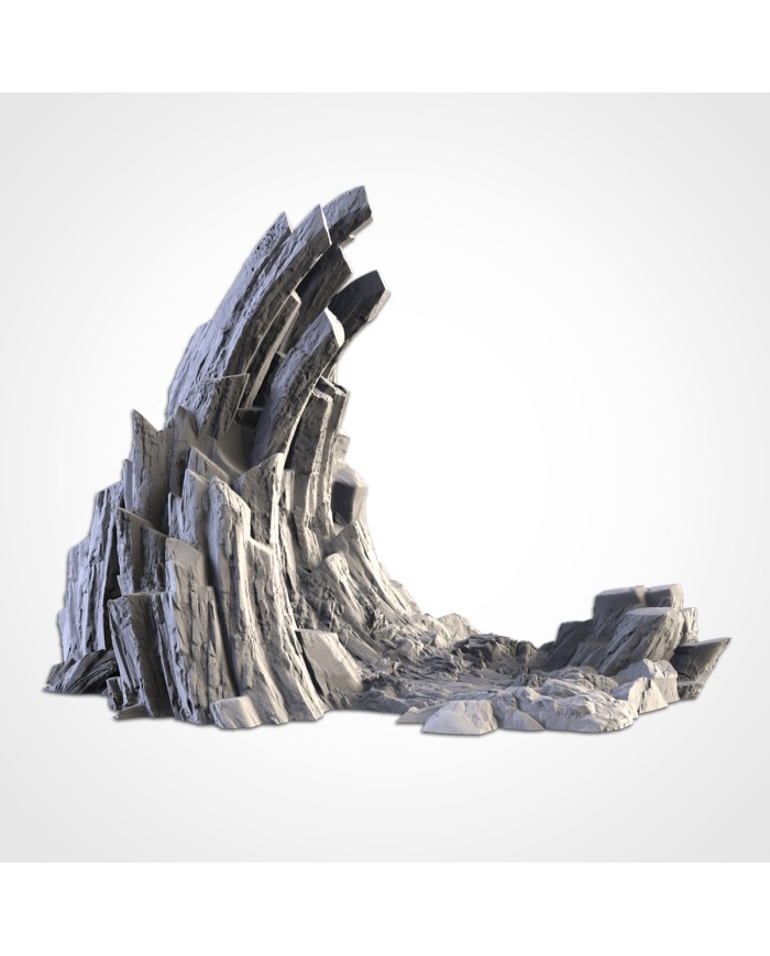 Curved Rock - C