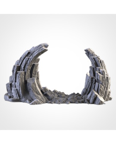 Curved Rock - G