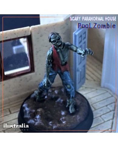 Scary Paranormal House - Pool Zombie