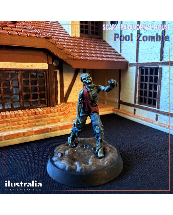 Scary Paranormal House - Pool Zombie
