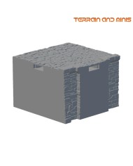 Ancrabourg quay wall T Junction|3DLayeredscenery|Medieval Town Ancrabourg quay wall T Junction|3DLayeredscenery|Medieval Town