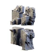 Dwarf Mine Hill Mirrored (4 Pieces)