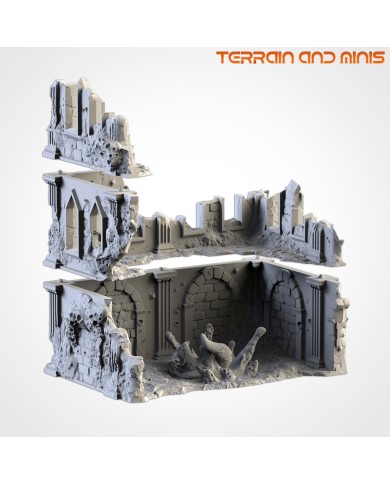 Dwarf Infected Ruins - Model 02