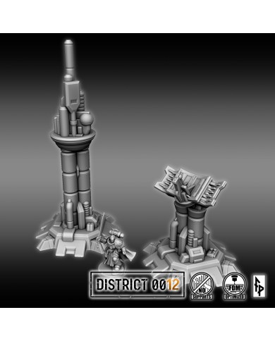 Radio Towers of District 0012 - B