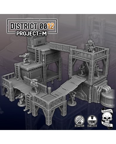 Set de Plataformas Del Distrito 0012 - A