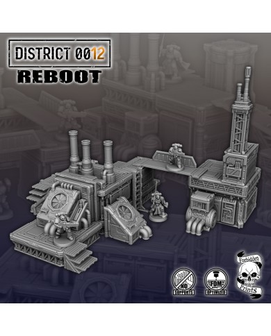 Set de Plataformas Del Distrito 0012 - G