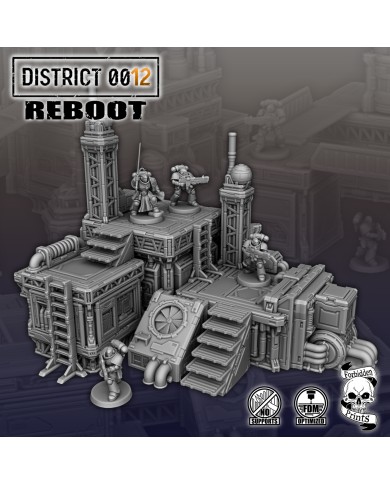 Set de Plataformas Del Distrito 0012 - H