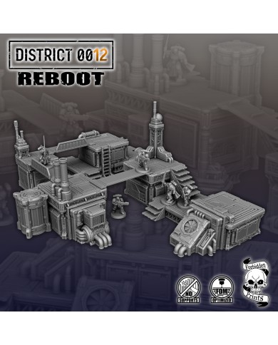 Platforms Set of District 0012 - I