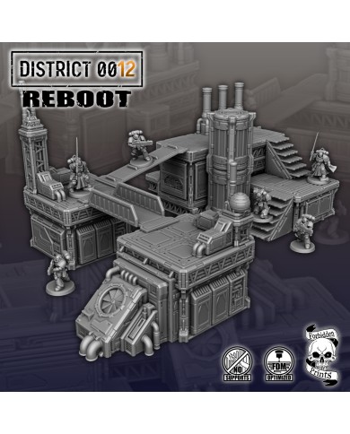 Set de Plataformas Del Distrito 0012 - J