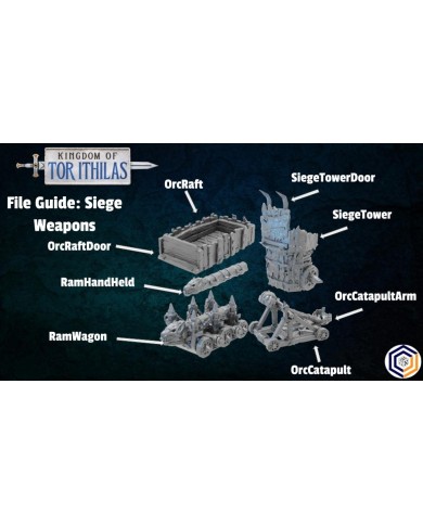 Kingdom of Azragor - Orcish Siege Weapons