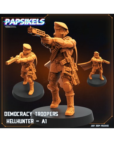 Democracy Troopers - Hellhunter - A1 - 1 Mini