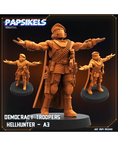 Democracy Troopers - Hellhunter - A3 - 1 Mini