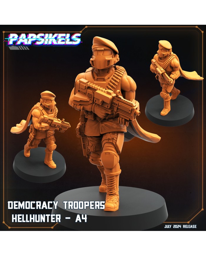 Democracy Troopers - Hellhunter - A4 - 1 Mini