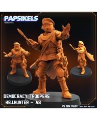 Democracy Troopers - Hellraider - A1 - 1 Mini