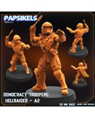 Democracy Troopers - Hellraider - A3 - 1 Mini