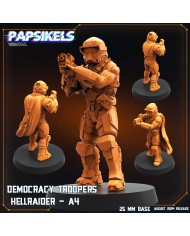 Democracy Troopers - Hellraider - A3 - 1 Mini