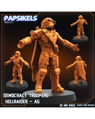 Democracy Troopers - Hellraider - A4 - 1 Mini