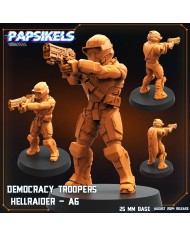 Democracy Troopers - Hellraider - A6 - 1 Mini