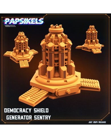 Democracy Shield Generator Sentry - 1 Mini