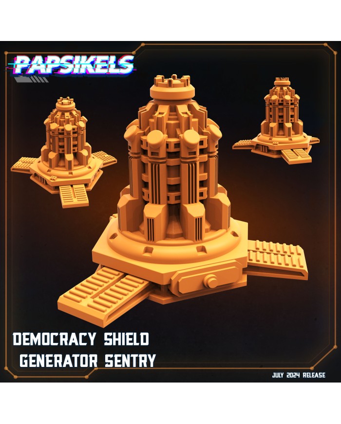 Democracy Shield Generator Sentry - 1 Mini