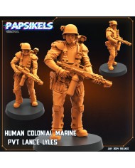 Human Colonial Marine - SGT James Meadows - 1 Mini