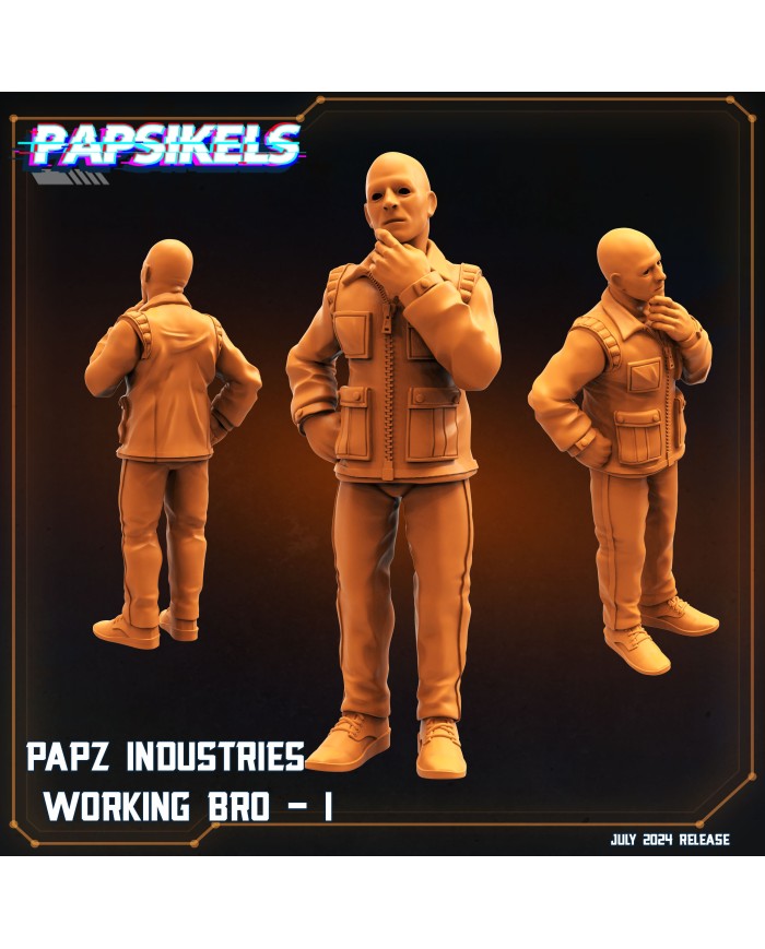 Trabajador de Papz Industries - I - 1 Mini