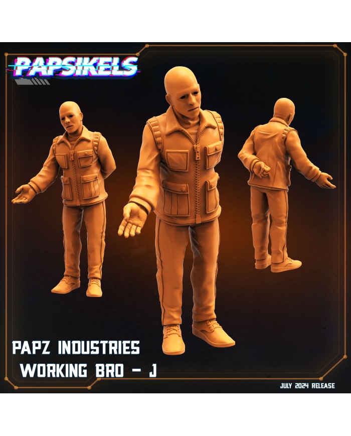 Papz Industries Working Bro - J - 1 Mini