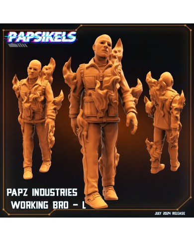 Papz Industries Working Bro - L - 1 Mini