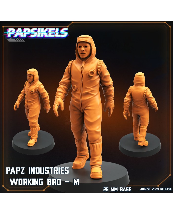 Trabajador de Papz Industries - M - 1 Mini