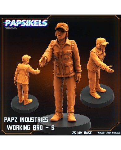 Papz Industries Working Bro - S - 1 Mini