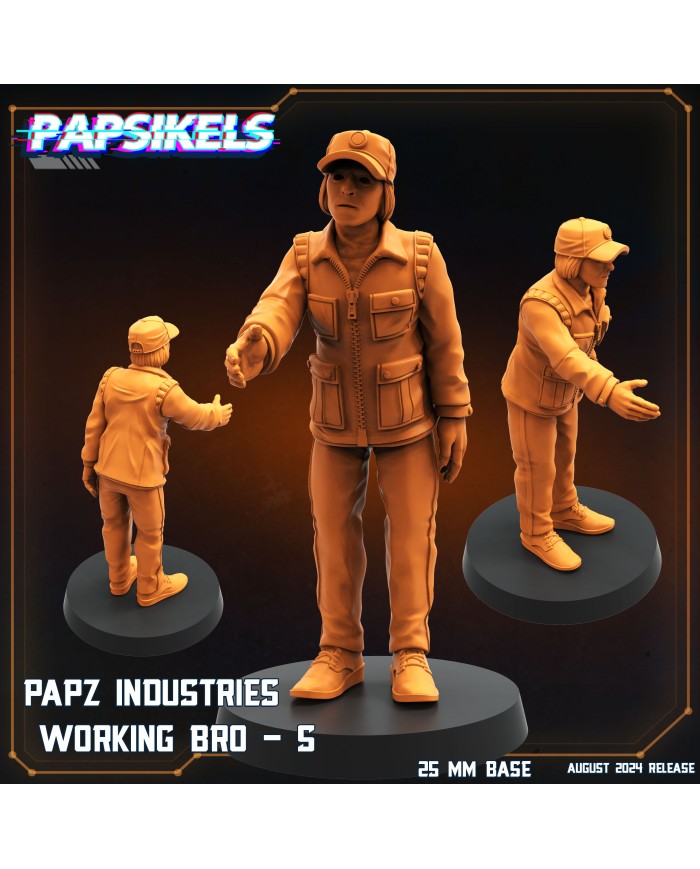 Papz Industries Working Bro - S - 1 Mini