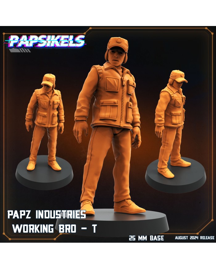 Trabajador de Papz Industries - T - 1 Mini