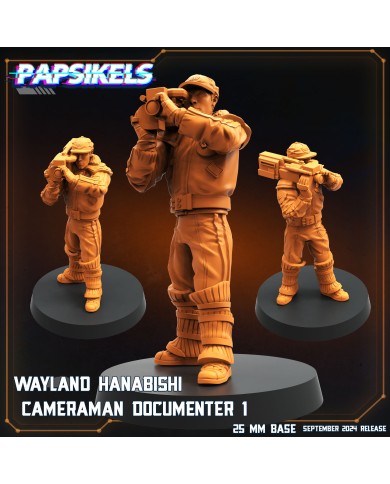 Cámara Documentalista De Wayland Hanabishi - A - 1 Mini