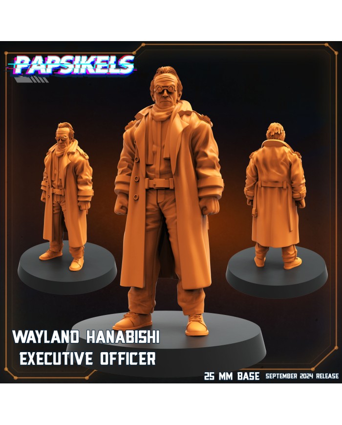 Oficial Ejecutivo De Wayland Hanabishi - B - 1 Mini