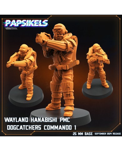 Wayland Hanabishi PMC Dogcatchers Commando - A - 1 Mini