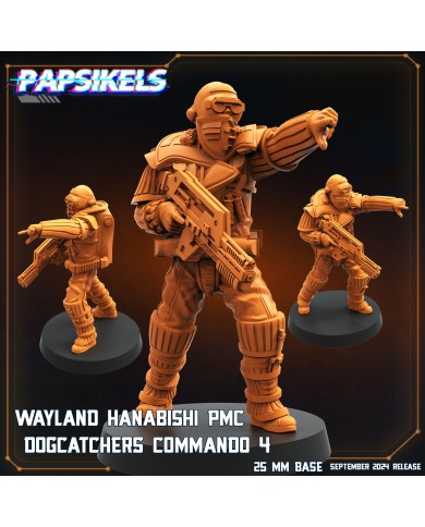 Comando PMC Cazador de Perros de Wayland Hanabishi - D - 1 Mini