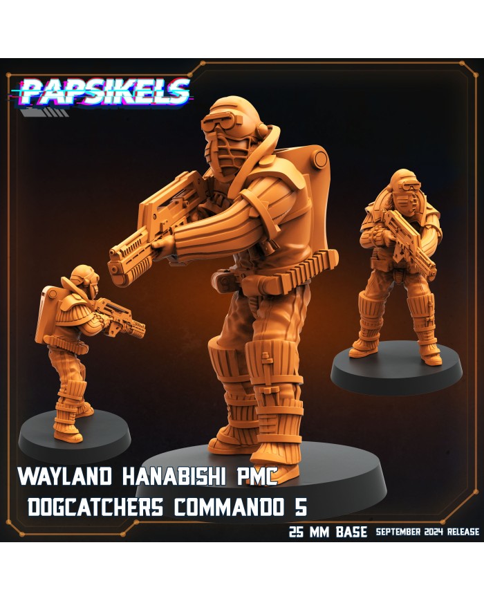 Wayland Hanabishi PMC Dogcatchers Commando - E - 1 Mini