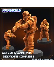 Comando PMC Cazador de Perros de Wayland Hanabishi - E - 1 Mini