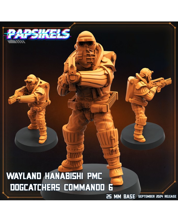 Wayland Hanabishi PMC Dogcatchers Commando - F - 1 Mini