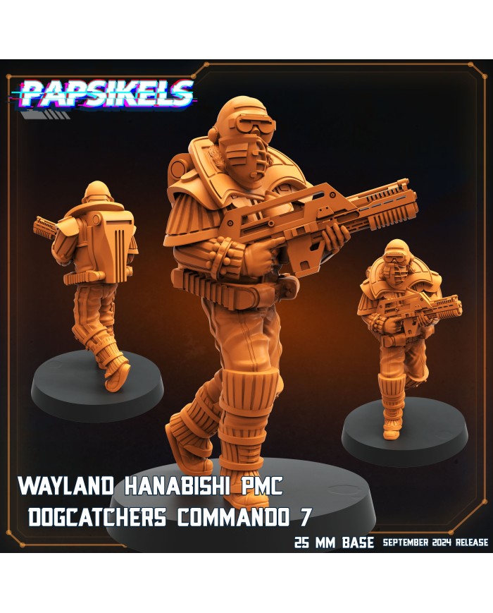 Wayland Hanabishi PMC Dogcatchers Commando - G - 1 Mini