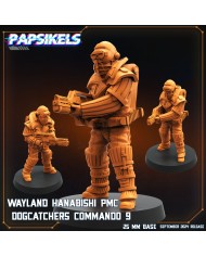 Comando PMC Cazador de Perros de Wayland Hanabishi - H - 1 Mini