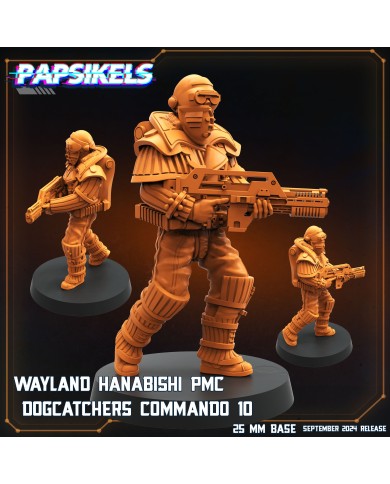 Comando PMC Cazador de Perros de Wayland Hanabishi - J - 1 Mini