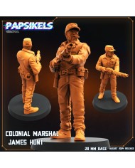 Colonial Marshal James Hunt - 1 Mini