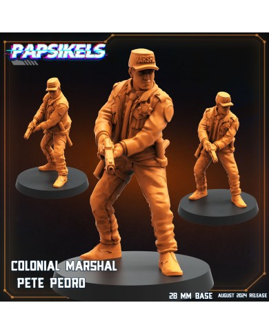 Colonial Marshal Pete Pedro - 1 Mini