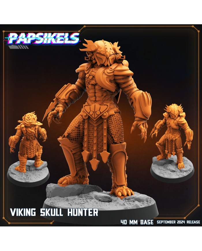 Viking Skull Hunter - 1 Mini