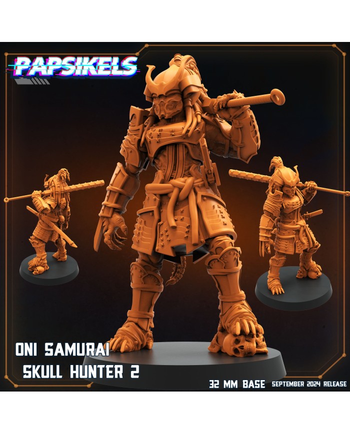 Skull Hunter Samurai Oni - B - 1 Mini