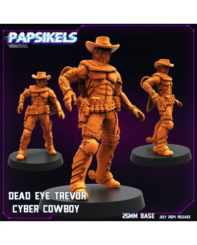 Dead Eye Trevor Cyber Cowboy - B - 1 Mini